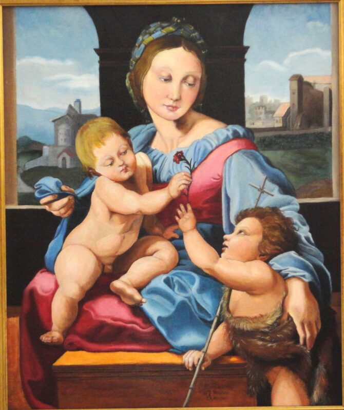 Madonna Garavagh da Raffaello Sanzio
