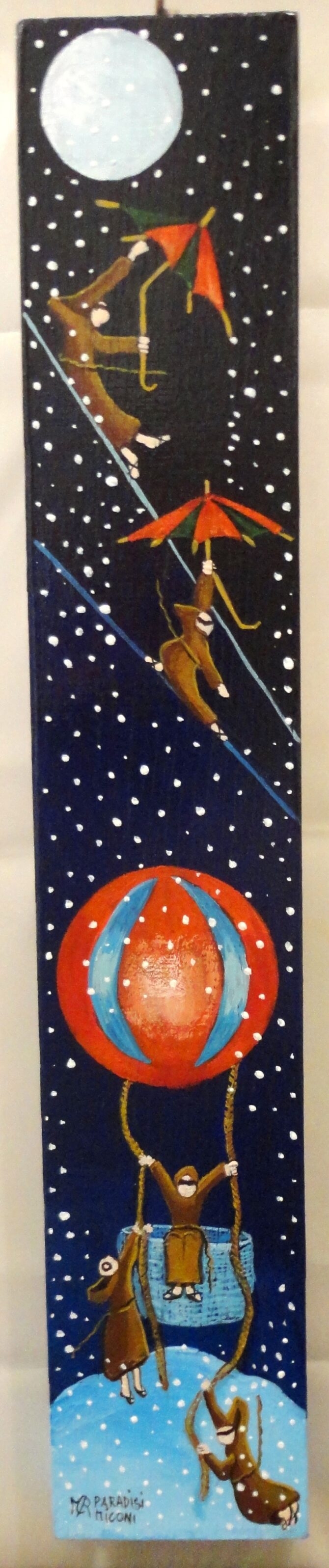 I Fraticelli in Mongolfiera e la Nevicata