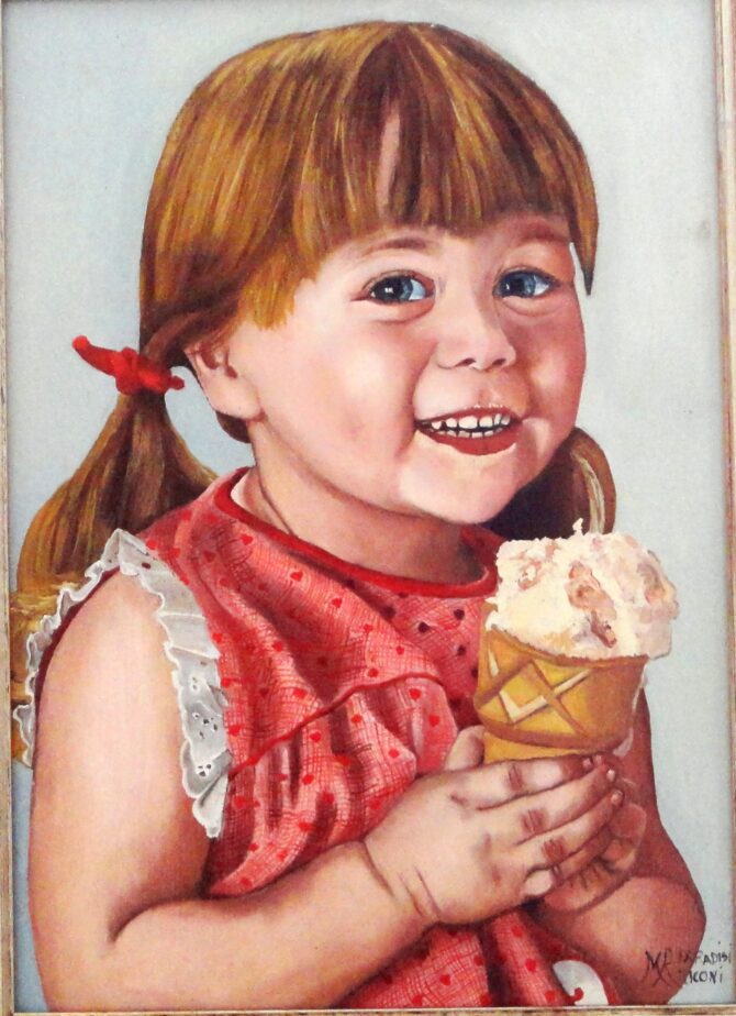 Bambina con Gelato