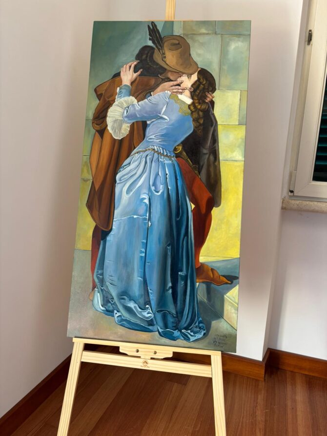 Il bacio - COPIA D'ARTE DA ORDINARE