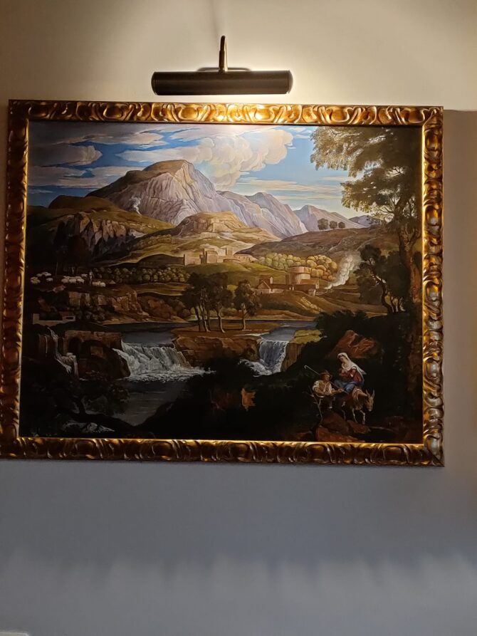 Paesaggio con cascate - COPIA D’ARTE DA ORDINARE - immagine 3